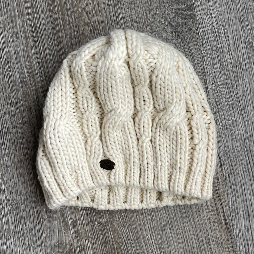 Quiksilver Cream Knit Toque